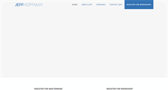Desktop Screenshot of jeffhoffman.com